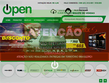 Tablet Screenshot of openeletronicos.com